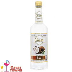 Licor Caribbean Queen de Coco 1000 ml - Cavas Towns