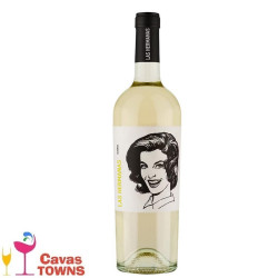 Vino Blanco Español Las Hermanas Macabeo 750 ml - Cavas Towns