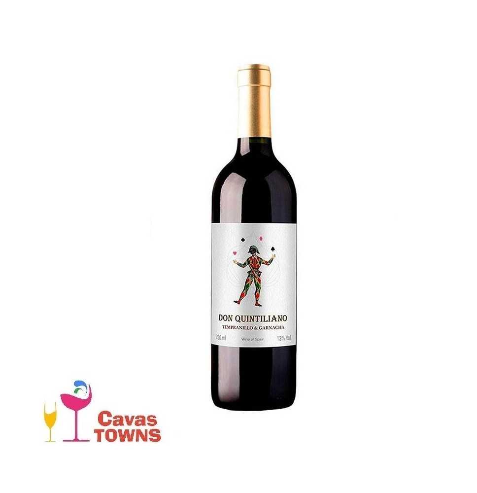 Vino Tinto Don Quintiliano Tempranillo Garnacha 750 ml - Cavas Towns