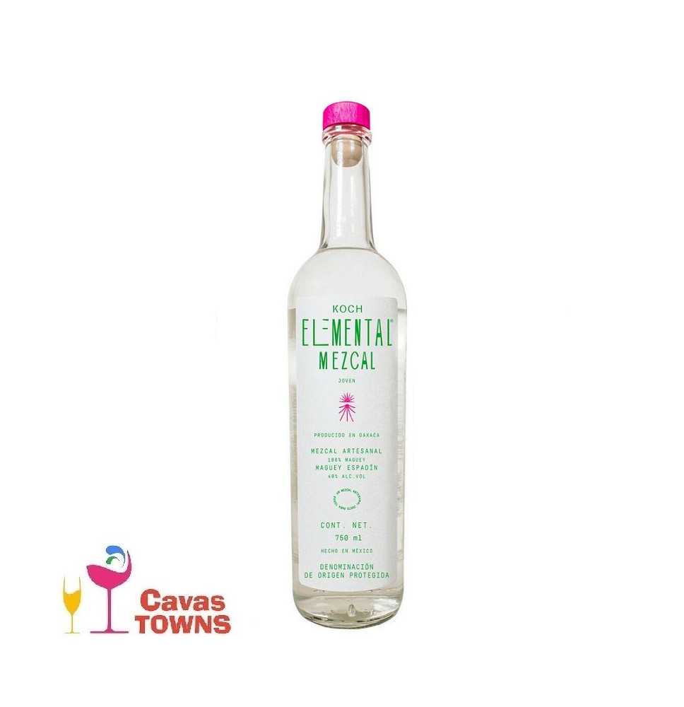 Mezcal Artesanal Elemental Koch 750 ml - Cavas Towns