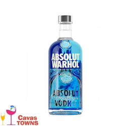 Vodka Absolut Azul Edicion Warhol 750 ml - Cavas Towns
