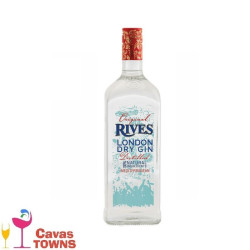 Ginebra Rives London Dry Mediterranean 700 ml - Cavas Towns