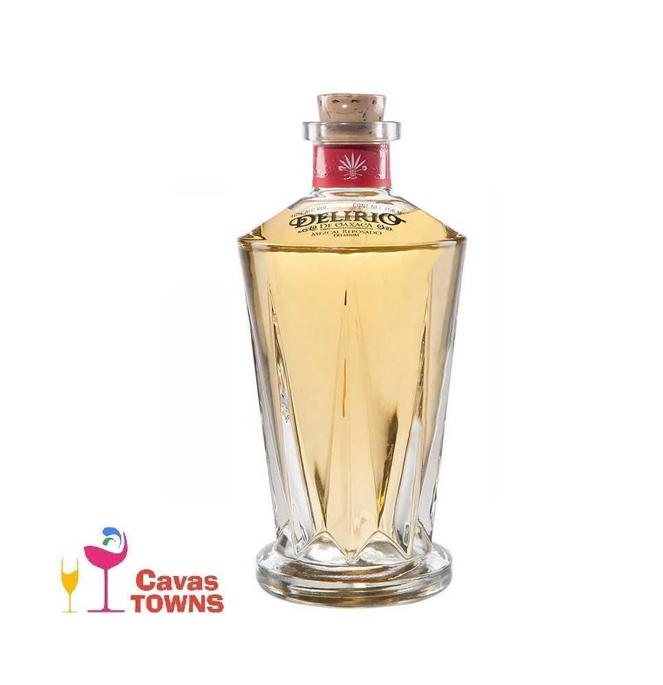 Mezcal Delirio de Oaxaca Premium Reposado 750 ml - Cavas Towns