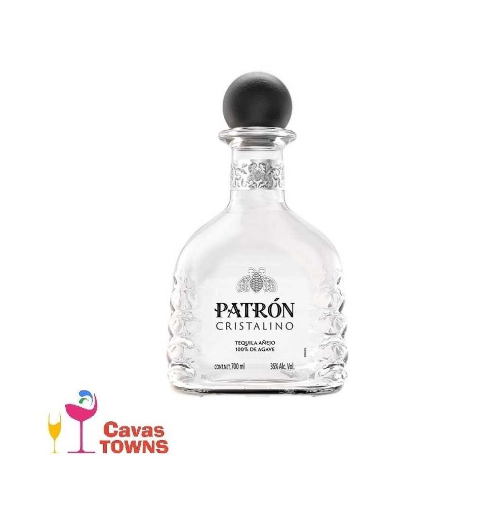 Tequila Patrón Cristalino Añejo 700 ml - Cavas Towns