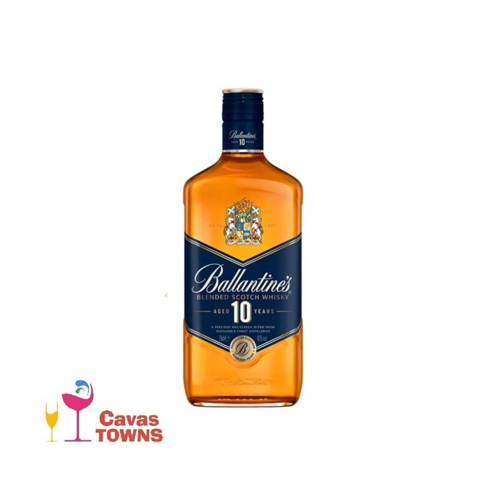 Whisky Ballantines 10 Años 750 ml - Cavas Towns