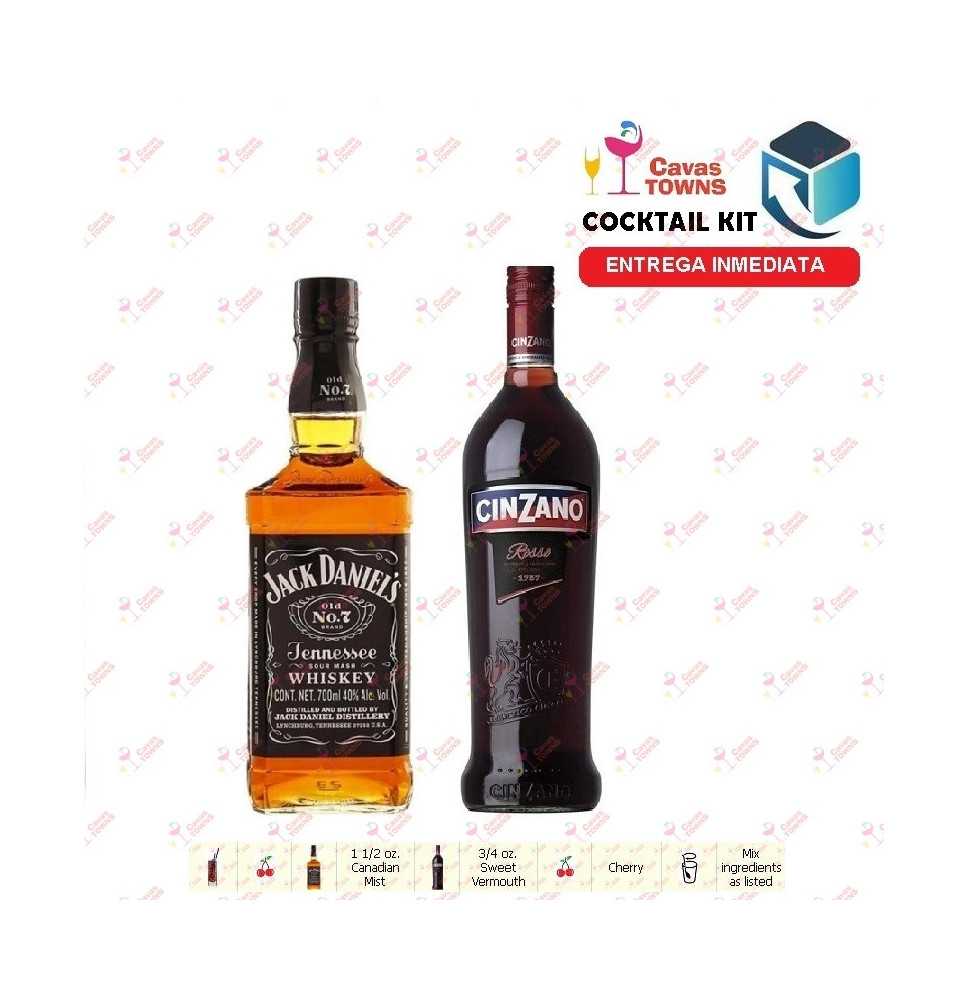 Cocktail Kit Mist Manhattan Receta Recipe - Cavas Towns