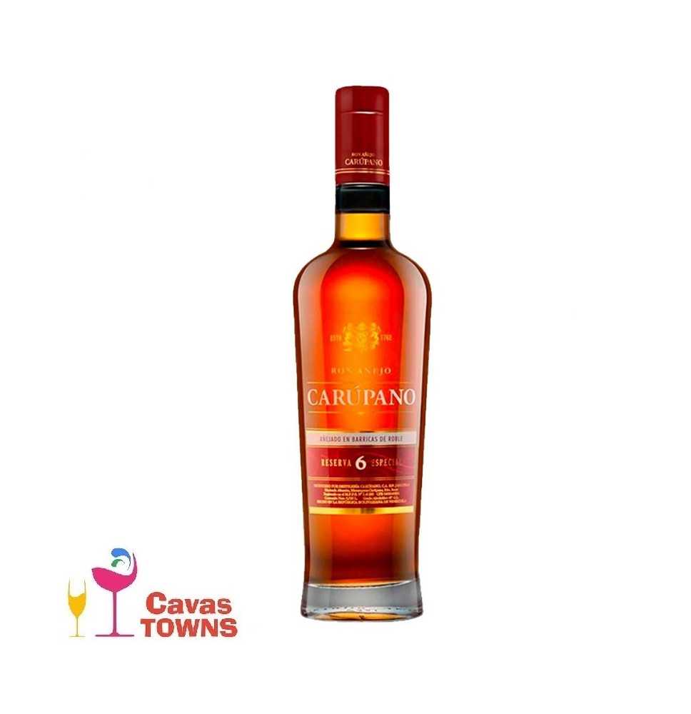 Ron Carupano Añejo Reserva 6 Especial 750 ml - Cavas Towns