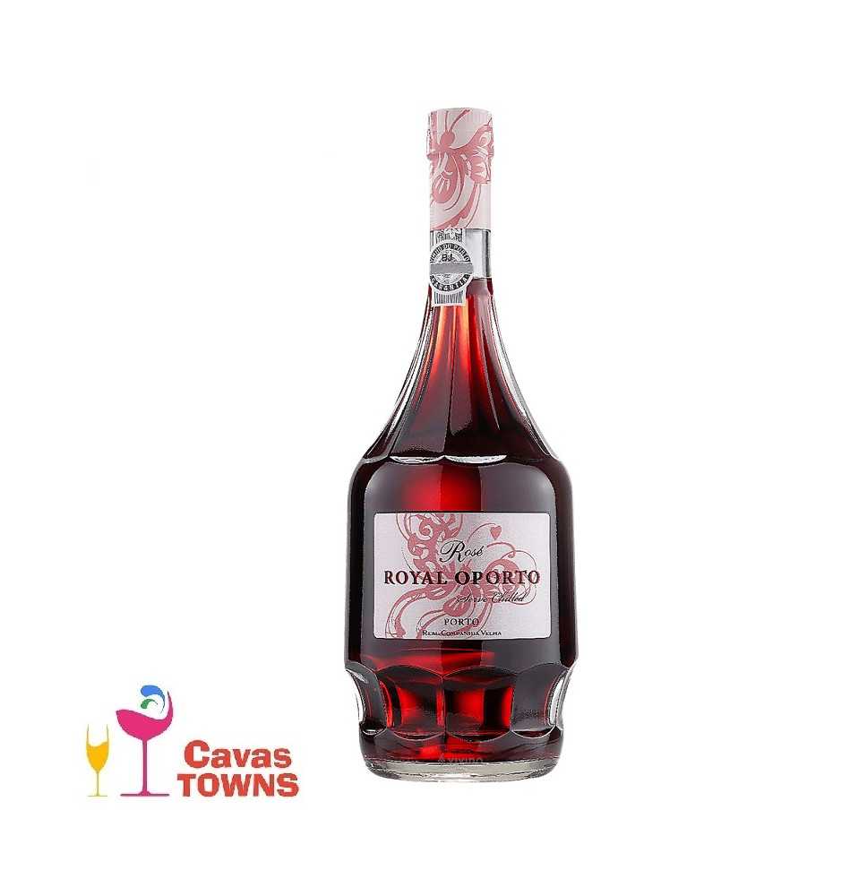 Vino Oporto Royal Rosado 750 ml - Cavas Towns