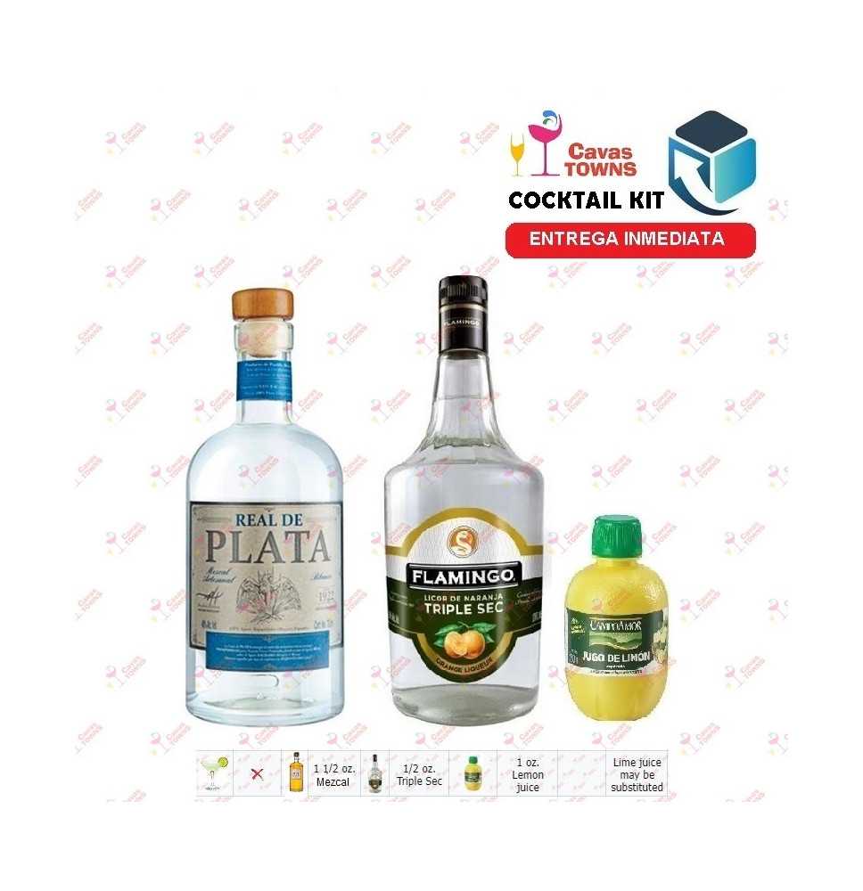 Cocktail Kit Margarita Receta Recipe Mezcal - Cavas Towns