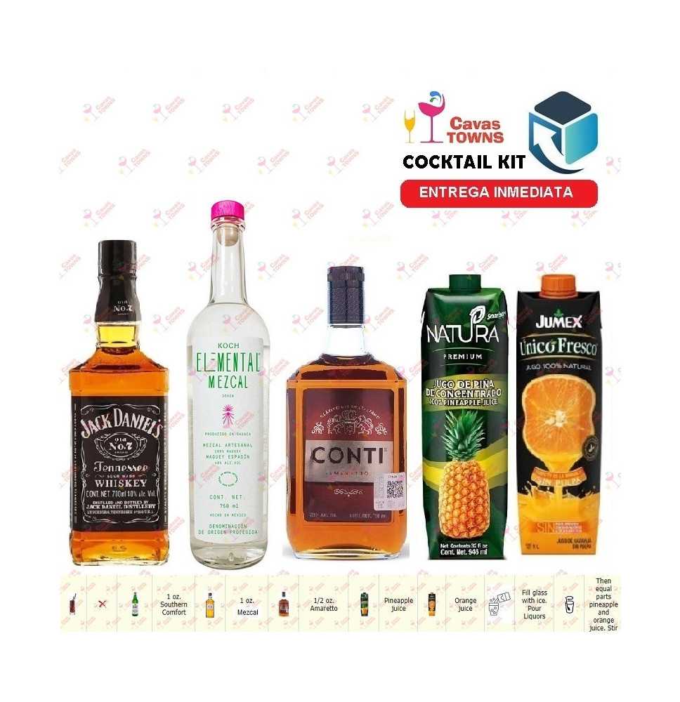 Cocktail Kit Bon Voyage Mezcal Receta Recipe - Cavas Towns
