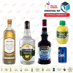 Cocktail Kit Blinker - 1 Mezcal Receta Recipe - Cavas Towns