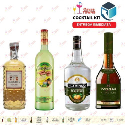 Cocktail Kit Bitter Citrus - 2 Mezcal Receta Recipe - Cavas Towns