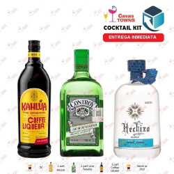 Cocktail Kit Alice in Wonderland - 2 Mezcal Receta Recipe- Cavas Towns
