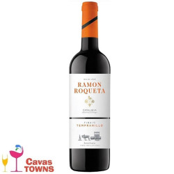 Vino Tinto Ramon Roqueta tempranillo 750 ml - Cavas Towns