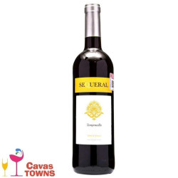 Vino Tinto Sequeral Tempranillo 750ml - Cavas Towns