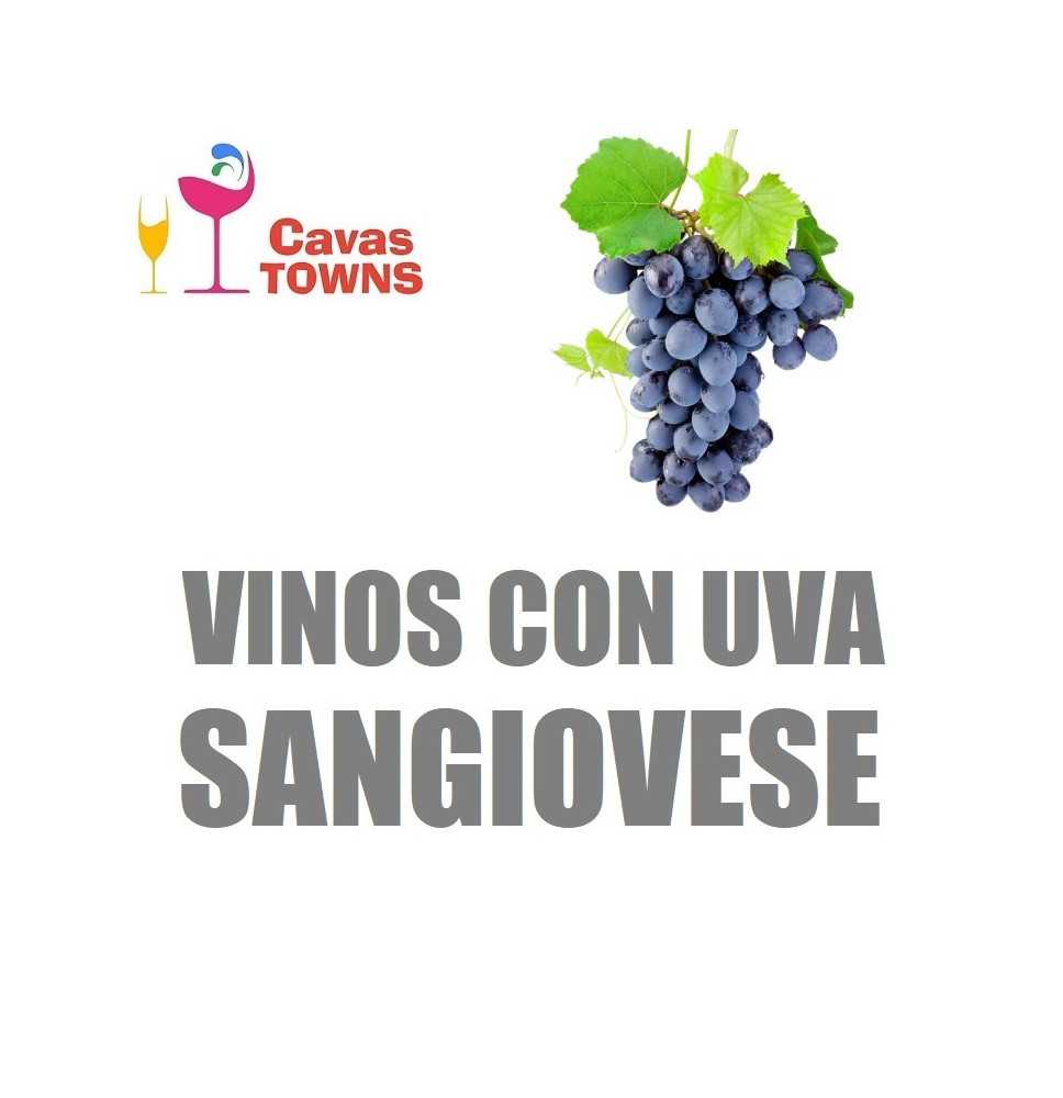 Vinos Con Uva Sangiovese - Cavas Towns