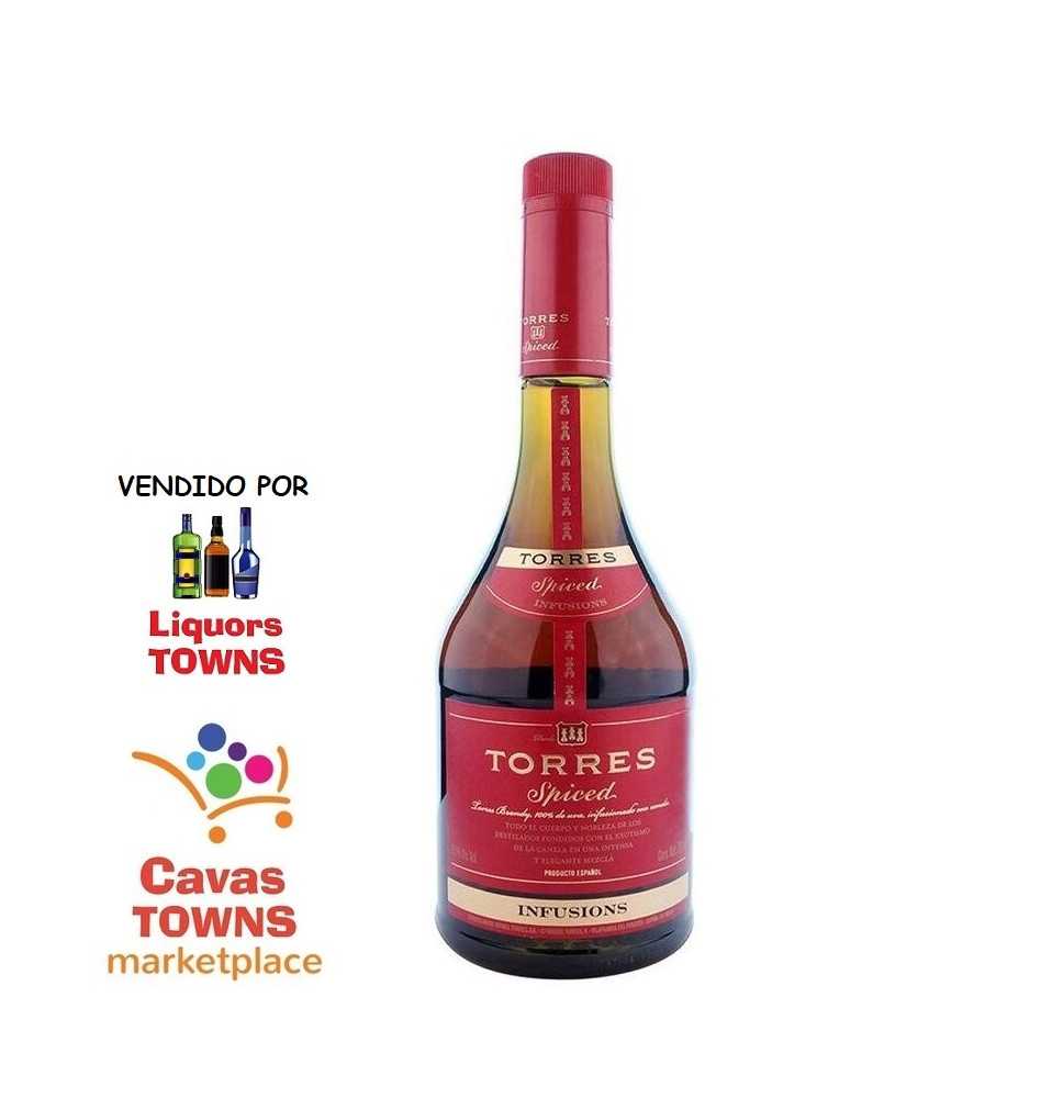 Brandy Torres Spiced 700 ml - Cavas Towns Brandy Torres Spiced 700 ml - Cavas Towns