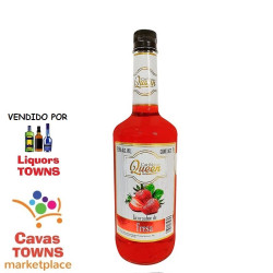 Licor Caribbean Queen de Fresa 1000 ml - Cavas Towns