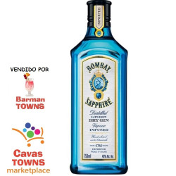 Ginebra Bombay Sapphire - 750 ml