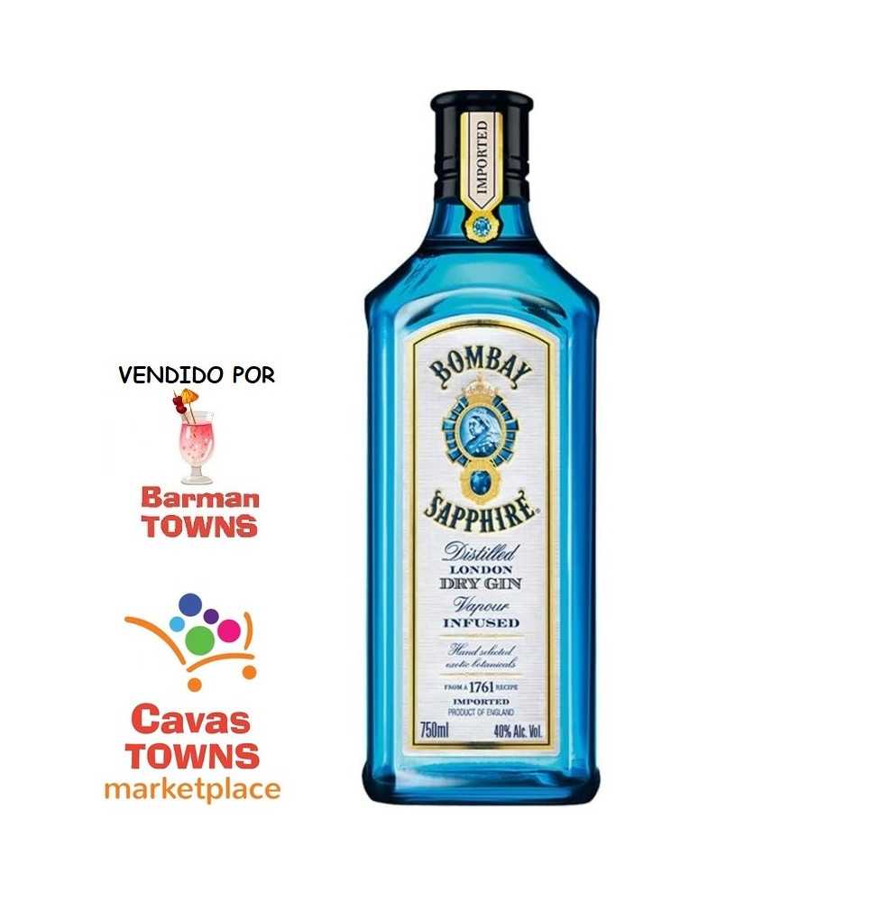 Ginebra Bombay Sapphire - 750 ml