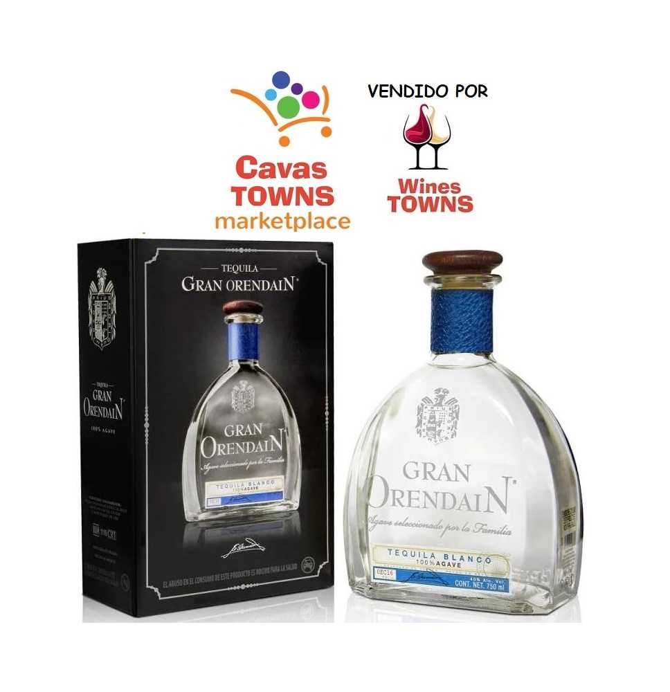 Tequila Gran Orendain Blanco 750 ml - Cavas Towns