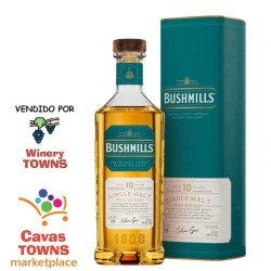 Whiskey Bushmills 10 Años 750 ml - Cavas Towns