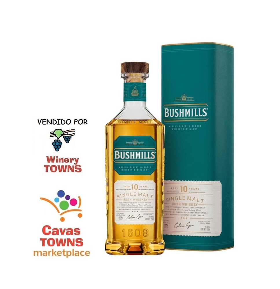 Whiskey Bushmills 10 Años 750 ml - Cavas Towns