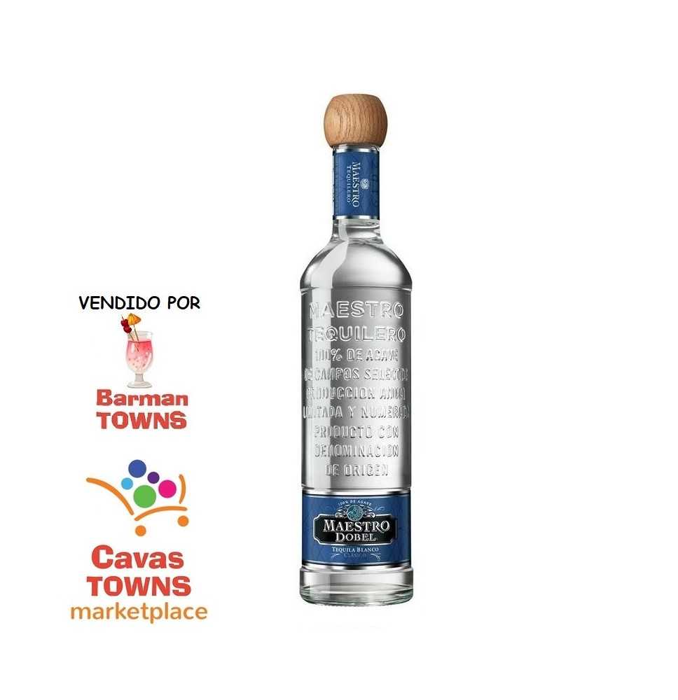 Tequila Maestro Dobel Blanco 750 ml - Cavas Towns Tequila Maestro Dobel Blanco 750 ml - Cavas Towns