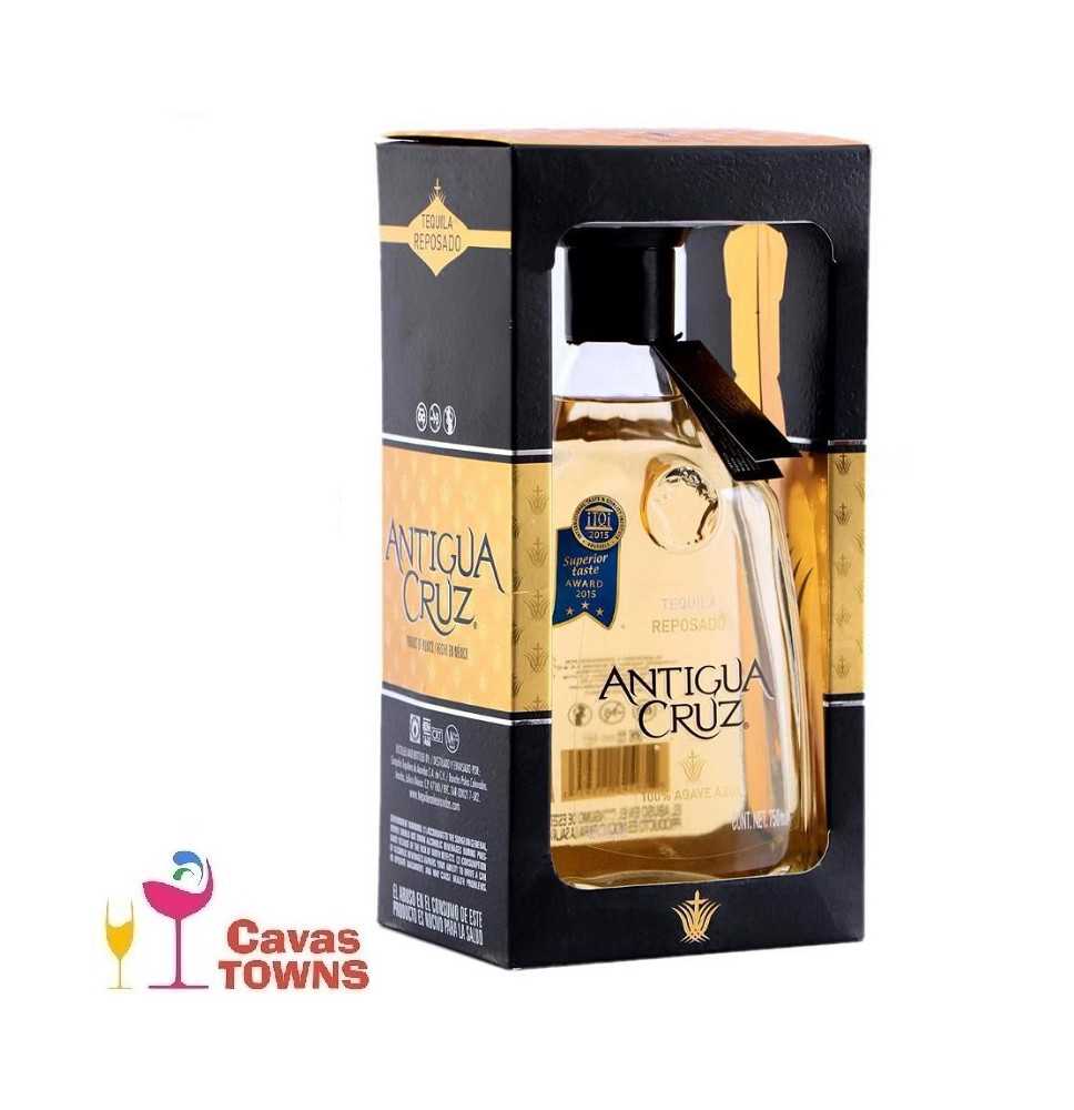 Tequila Antigua Cruz Reposado 750 ml - Cavas Towns