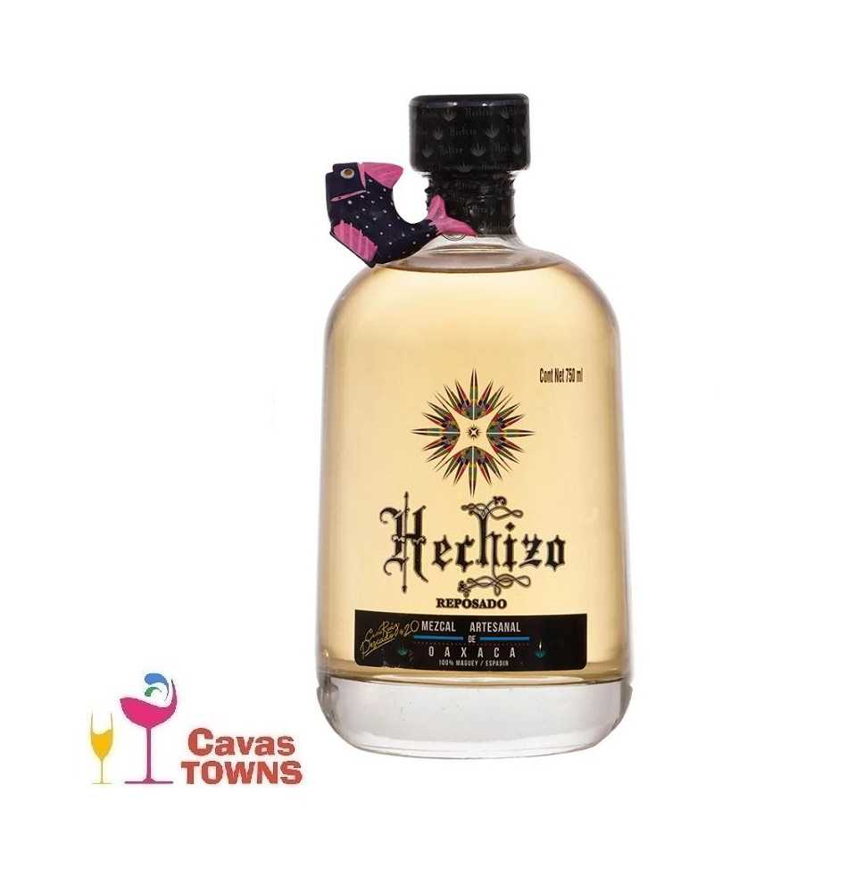 Mezcal Hechizo Reposado Artesanal 750 ml - Cavas Towns