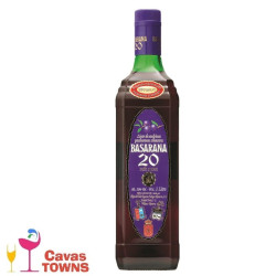 Licor Basarana 20 Pacharan Navarro De Endrinas 1000 ml - Cavas Towns