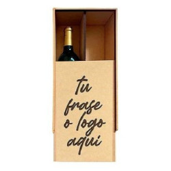 Regalo 2 Vinos en Caja Personalizada a Elegir Vinos - Cavas Towns