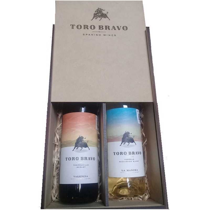 Vino Toro Bravo Estuche a Elegir Vinos - Cavas Towns Vino Toro Bravo Estuche a Elegir Vinos - Cavas Towns
