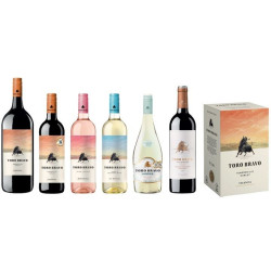 Vino Toro Bravo Verdejo-Sauvignon Blanc 750 ml Caja 12 Botellas - Cavas Towns Vino Toro Bravo Verdejo-Sauvignon Blanc 750 ml Caja 12 Botellas - Cavas Towns