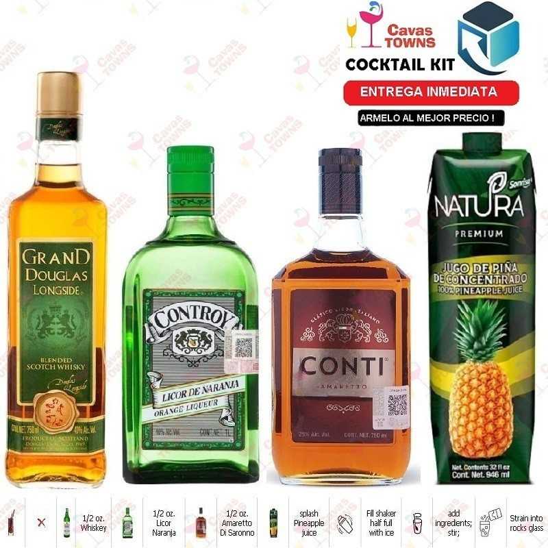 Cocktail Kit 57 T - Bird Receta Recipe - Cavas Towns