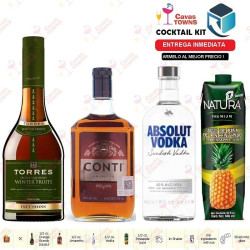 Cocktail Kit Sunset Strip - 2 Receta Recipe - Cavas Towns