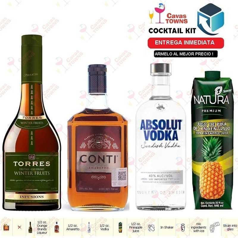 Cocktail Kit Sunset Strip - 2 Receta Recipe - Cavas Towns