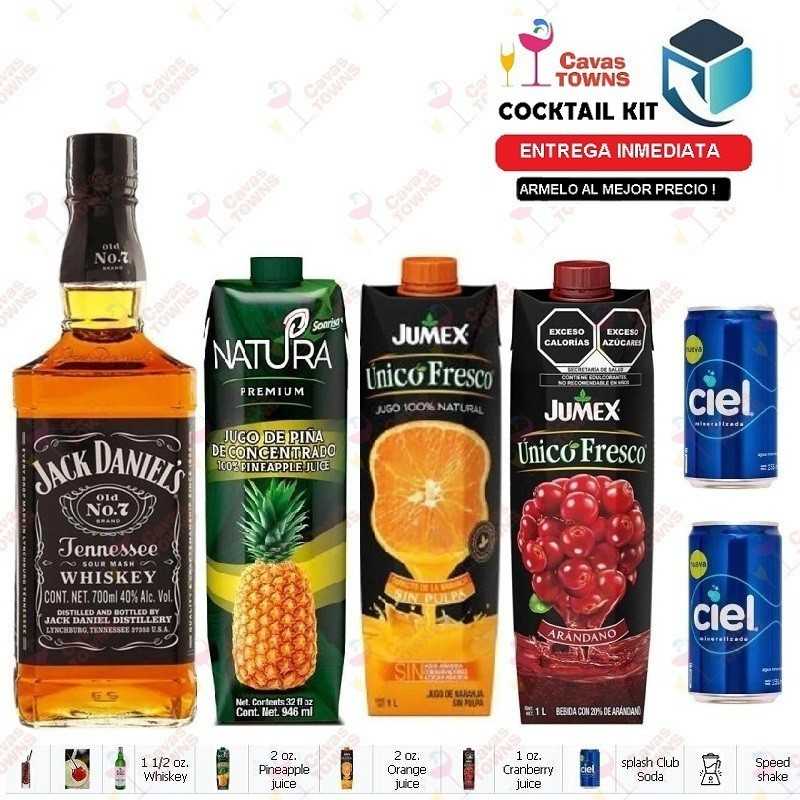 Cocktail Kit Alejandro's - 2 Receta Recipe - Cavas Towns