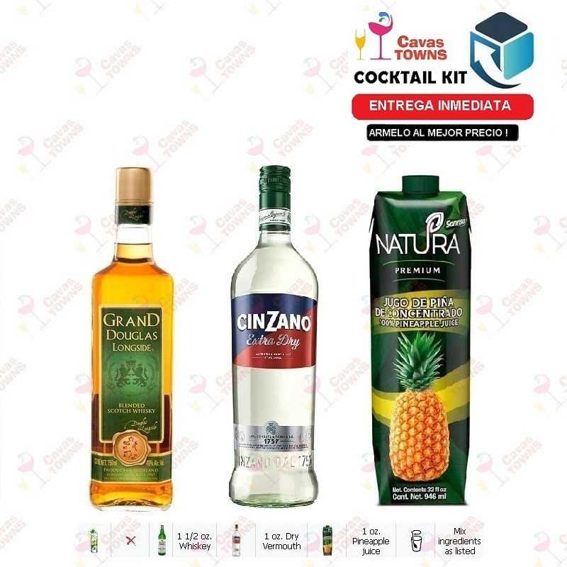 Cocktail Kit Algonquin Receta Recipe - Cavas Towns