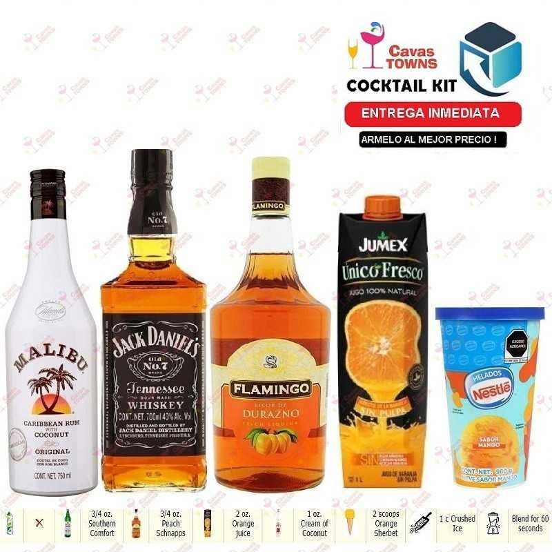 Cocktail Kit Bandolero -1 Receta Recipe - Cavas Towns