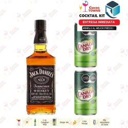 Cocktail Kit Bear Hug - 1 (Whisky Shower) Receta Recipe - Cavas Towns