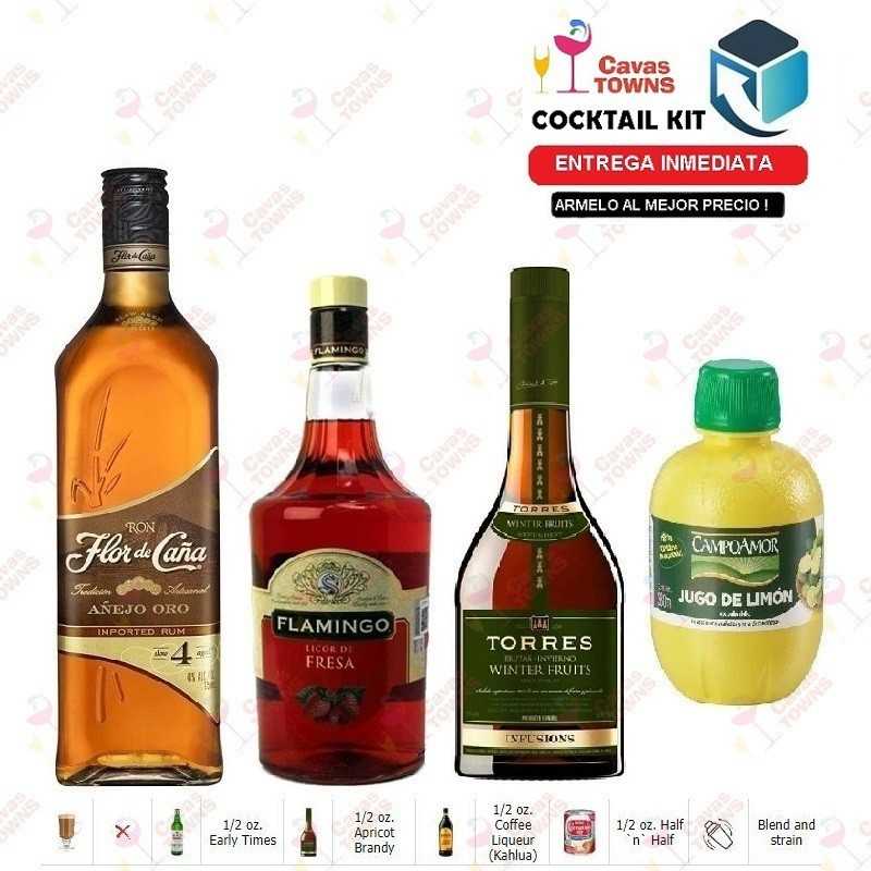 Cocktail Kit Berry Daiquiri Receta Recipe - Cavas Towns