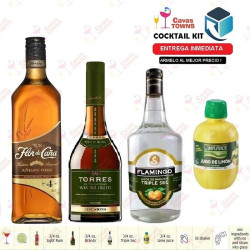 Cocktail Kit Between the Sheets Receta Recipe - Cavas Towns