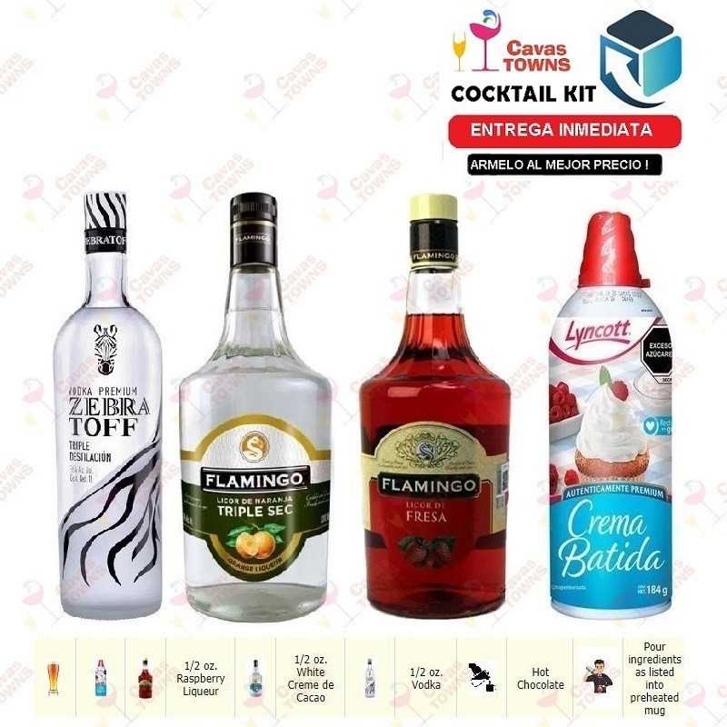 Cocktail Black Forest Receta Recipe - Cavas Towns