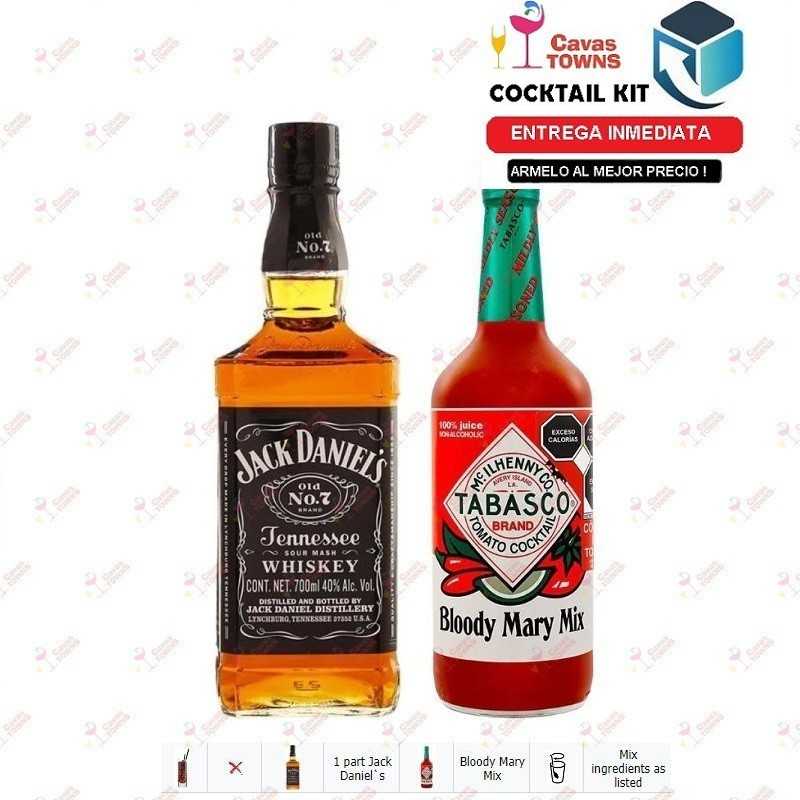 Cocktail Kit Bloody Jack - 2 Receta Recipe - Cavas Towns