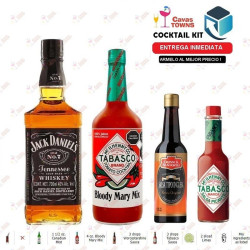Cocktail Kit Bloody Mist - 2 Receta Recipe - Cavas Towns