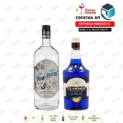 Cocktail Kit Blue Popper Receta Recipe - Cavas Towns