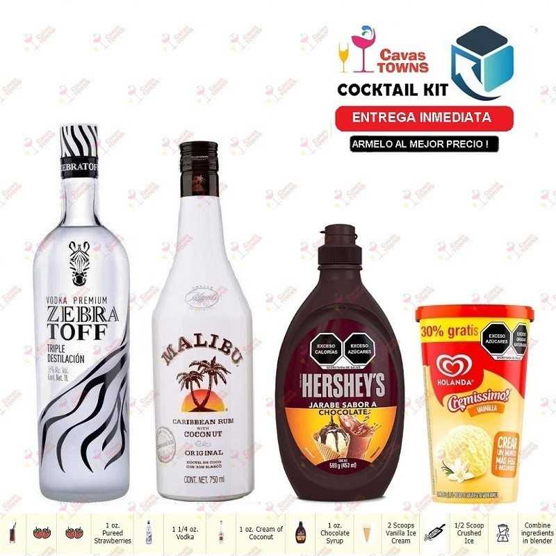 Cocktail Kit Blue Sky Lemonade - 1 Receta Recipe - Cavas Towns