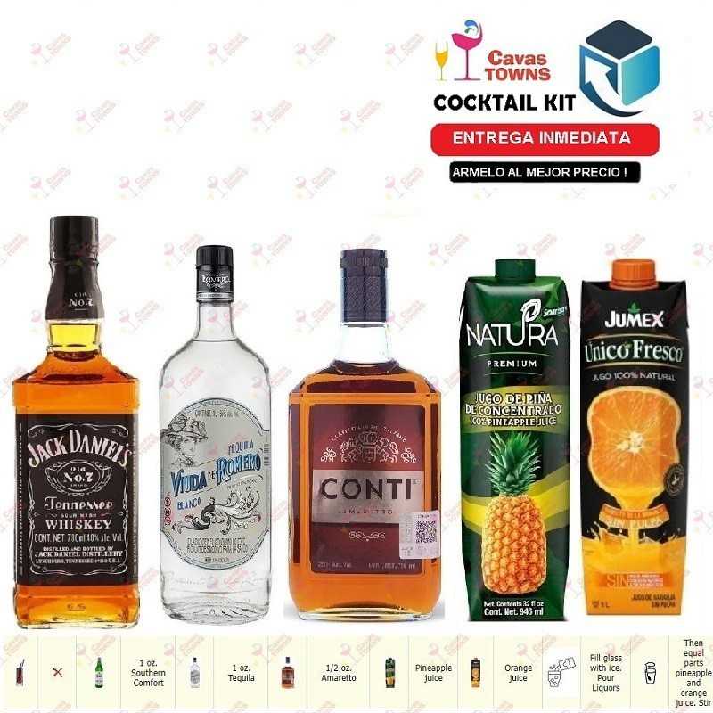 Cocktail Kit Bon Voyage Receta Recipe - Cavas Towns