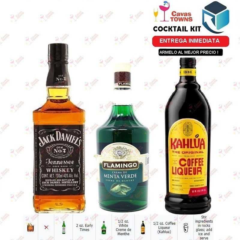Cocktail Kit Bourbon Nitecap Receta Recipe - Cavas Towns